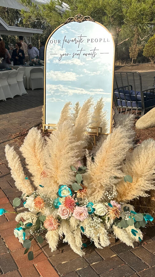 Seating Chart Mirror